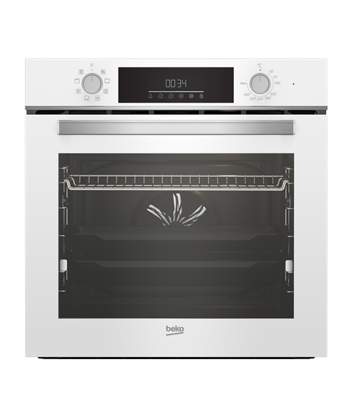 BEKO Oven, BBIM14300WMS, 72 L, Electric, Catalytic, Electronic control, Steam function, Height 59.5 cm, Width 59.4 cm, White