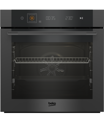 Духовка BEKO, MBBIM10600MTPSWE, 72 L, Electric, Pyrolysis, Electronic, Steam function, Height 59.5 cm, Width 59.4 cm, Black