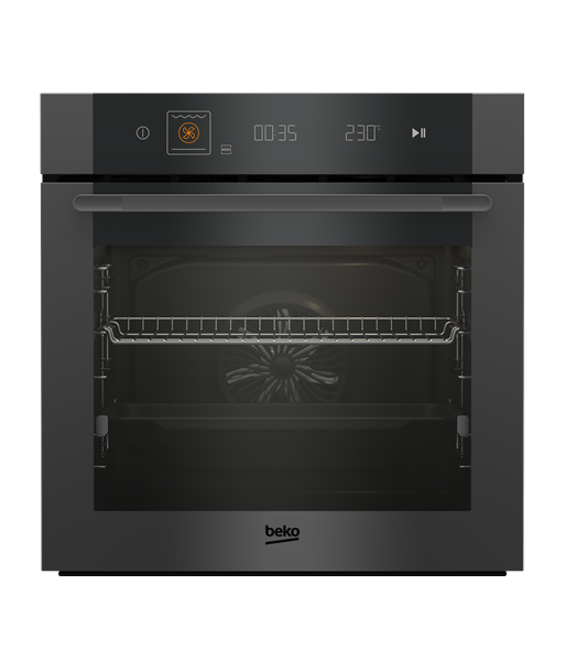 Духовка BEKO, MBBIM10600MTPSWE, 72 L, Electric, Pyrolysis, Electronic, Steam function, Height 59.5 cm, Width 59.4 cm, Black