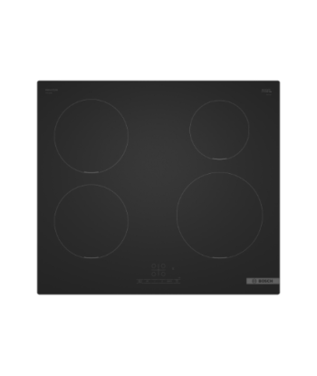 Варочная панель Bosch PIE61ABB5E, Induction, Number of burners/cooking zones 4, 60 cm, Black | Bosch