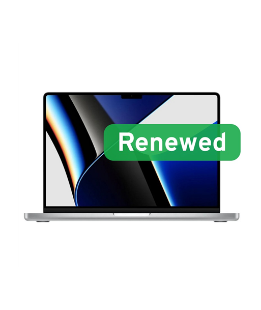 Apple Renewed Grade A, MacBook Pro 14 A2442, 14", 32 GB, SSD, 1000 GB, Apple M1 Pro 10-core CPU, macOS, Keyboard language US/RU