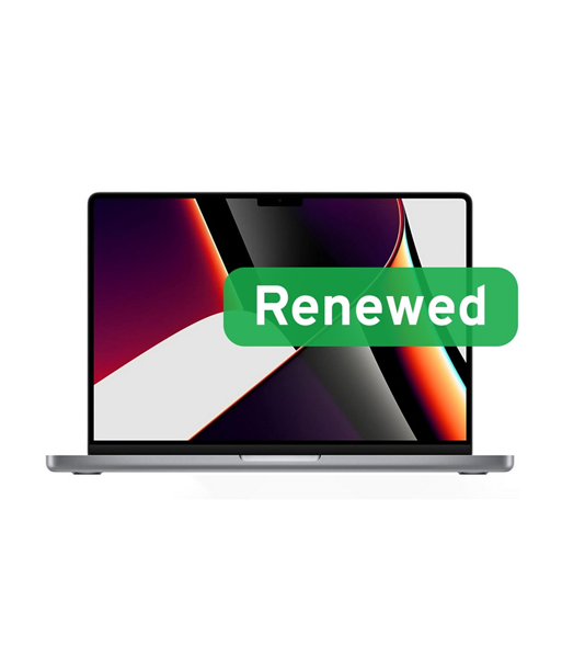 Apple Renewed Grade B, MacBook Pro 14 A2442, 14", 16 GB, SSD, 1000 GB, Apple M1 Pro 10-core CPU, macOS, Keyboard language US/RU
