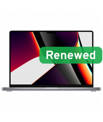 Apple Renewed Grade B, MacBook Pro 16 A2485, 16", 32 GB, SSD, 1000 GB, Apple M1 Max 10-core CPU, macOS, Keyboard language US/RU