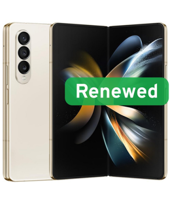 Samsung Renewed Grade A, Galaxy Z Fold 4, Beige, 6.2", 256 GB, 5G