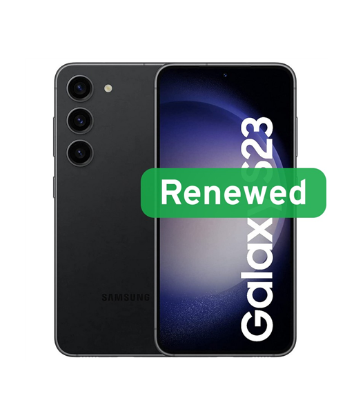 Samsung Renewed Grade C, Galaxy S23, Phantom Black, 6.1", 256 GB, 5G