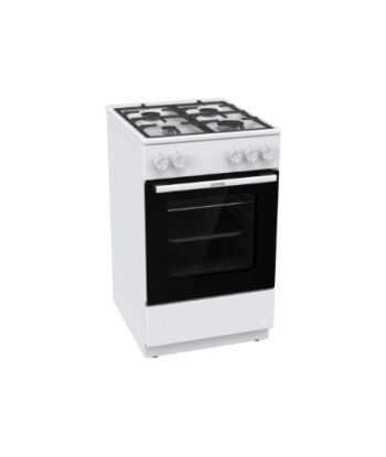 Gorenje GG5A10WFFM, Cooker, Hob type Gas, Oven type Gas, White, Width 50 cm, Grilling, Depth 59.4 cm, 70 L
