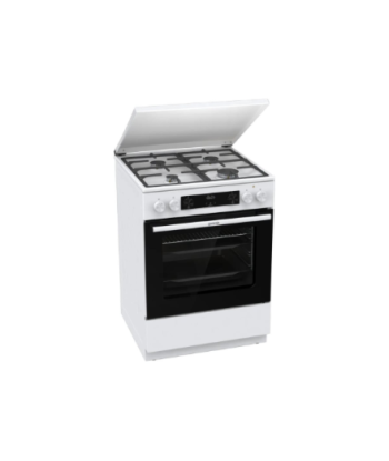 Gorenje GK6C5WF, Cooker, Hob type Gas, Oven type Electric, White, Width 60 cm, Grilling, Depth 60 cm, 71 L