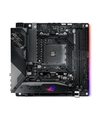 Asus ROG STRIX X570-I GAMING, Processor family AMD, Processor socket AM4, DDR4, Supported hard disk drive interfaces SATA, M.2