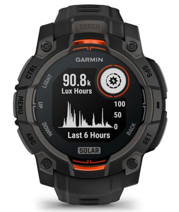 SMARTWATCH INSTINCT 3 SOLAR/BLACK/BLK 010-02934-00 GARMIN