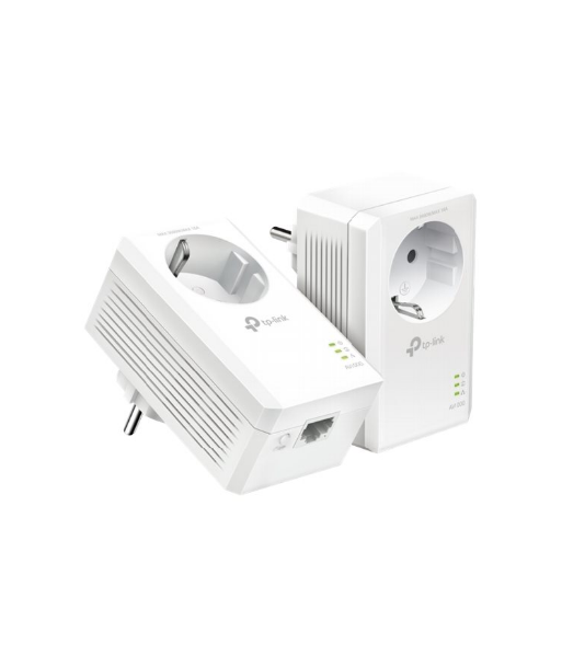 TP-LINK, AV1000 Gigabit Passthrough Powerline Starter Kit, TL-PA7017P KIT, 10/100/1000 Mbit/s, Ethernet LAN (RJ-45) ports 1