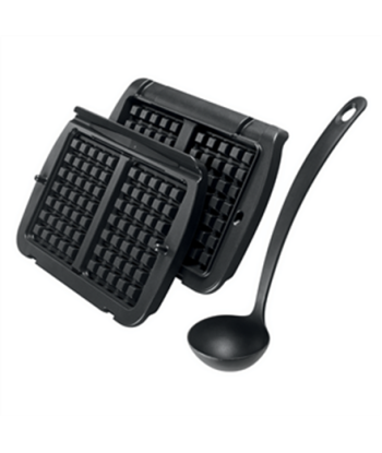TEFAL, Waffle Plates, XA724810, Black