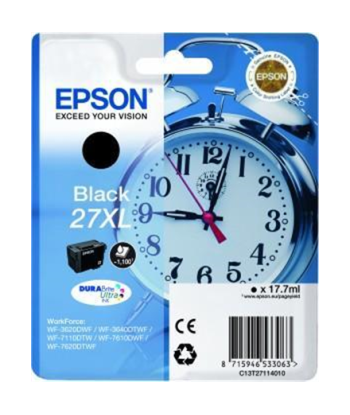 Epson T2711, 27XL, Ink cartridge, Black