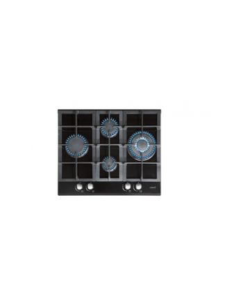 Варочная панель CATA, LCI 6031 B, Gas on glass, Number of burners/cooking zones 4, Rotary knobs, Black