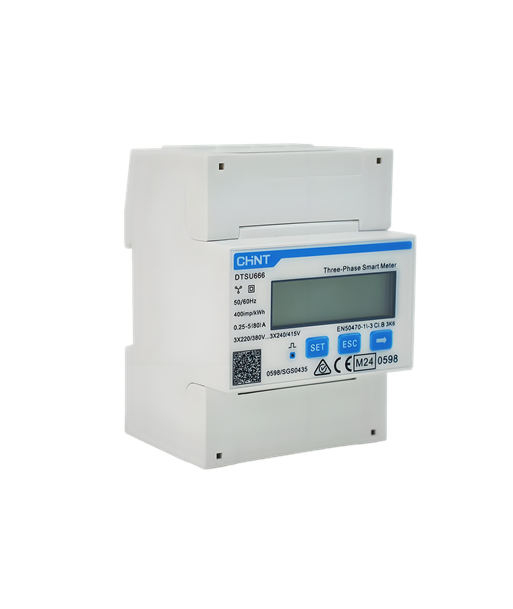 Chint Smart Power Sensor 3Ph+N Modbus 5(80)A MID Chint