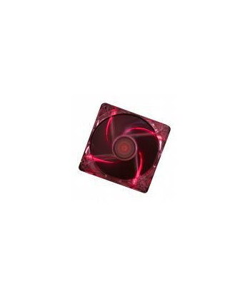 CASE FAN 120MM TRANSP 3PIN+4P/RED 12V XF046 XILENCE