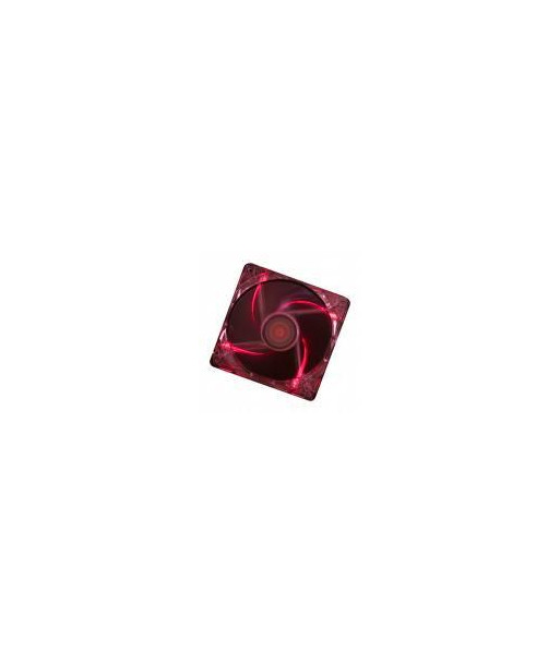 CASE FAN 120MM TRANSP 3PIN+4P/RED 12V XF046 XILENCE