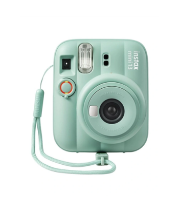 Fujifilm Instant Camera, Instax mini 13 + Instax Mini Glossy (10pl), Green, 0.3m - ∞, 800