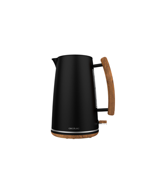 Cecotec Kettle, ThermoSense 400, Electric, 3000 W, 1.7 L, Stainless steel, 360° rotational base, Black
