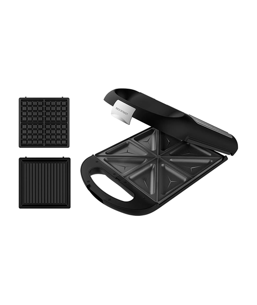 Cecotec Rock'nToast Family 3in1 võileivagrill 1500W must
