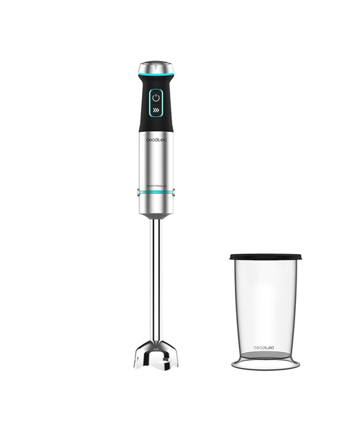 Cecotec, Hand Blender, Power TitanBlack 1200 XL, Hand Blender, 1200 W, Number of speeds Adjustable, Turbo mode, Stainless steel