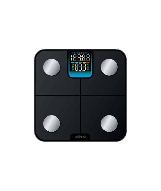 Cecotec Bathroom scales, Surface Precision HealthySmart, Maximum weight (capacity) 180 kg, Body Mass Index (BMI) measuring
