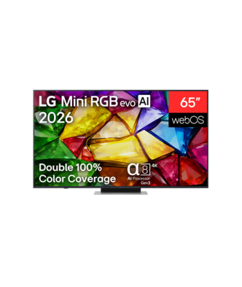 LG 65MRGB87B3B 65" (164 cm) 4K Mini RGB evo Smart TV | LG