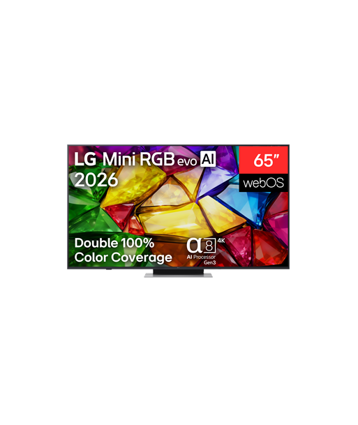 LG 65MRGB87B3B 65" (164 cm) 4K Mini RGB evo Smart TV | LG