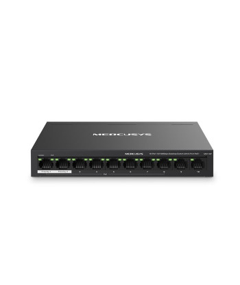 Switch MERCUSYS Desktop/pedestal 10x10Base-T / 100Base-TX PoE+ ports 8 MS110P