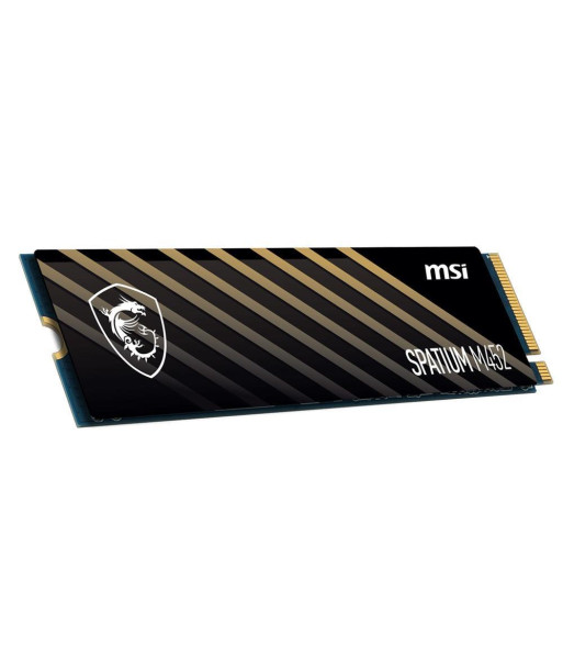 SSD MSI 150xTBW rating MTBF 1500000 h Read speed 3600 MB/s Write speed 3100 MB/s NVMe Yes PCI Express 4.0 M.2 500 GB SPATIUM