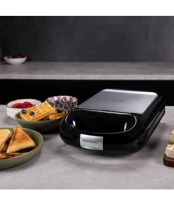 Cecotec Rock'nToast Family 3in1 Sandwich Maker 1500W Black