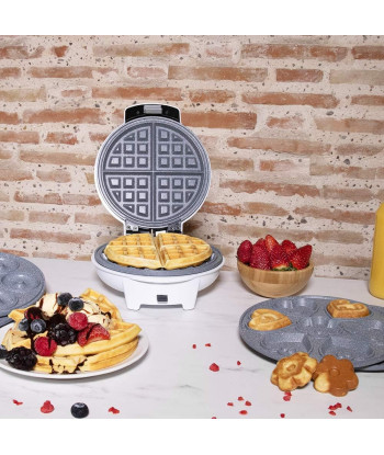 Cecotec Fun Gofrestone 3in1 Waffle Maker 700W White