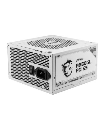 Блок питания MSI 850 Watts Efficiency 80 PLUS GOLD PFC Active MAGA850GLPCIE5WHITE