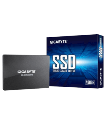 Gigabyte, GP-GSTFS31480GNTD, 480 GB, Solid-state drive interface SATA, Read speed 550 MB/s, Write speed 480 MB/s