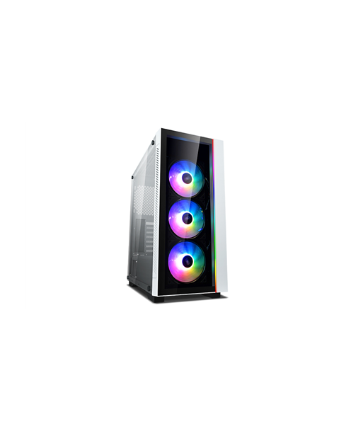 Deepcool, MATREXX 55 V3 ADD-RGB WH 3F, White, ATX