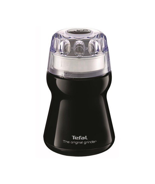 Кофемолка TEFAL, GT1108, 180 W, Coffee beans capacity 50 g, Number of cups 9 pc(s), Black, Pulse function