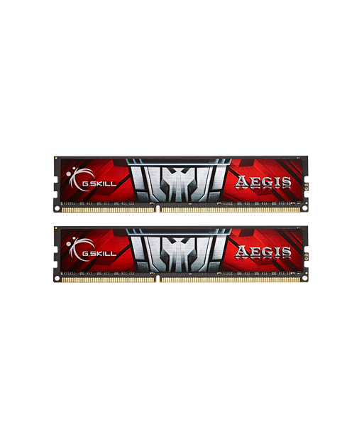 G.Skill, Aegis, 16GB (8GBx2) GB, DDR3, 1600 MHz, PC/server, Registered No, ECC No