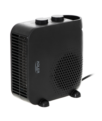 Soojendi Adler, AD 7725b, Fan heater, 2000 W, Number of power levels 2, Black
