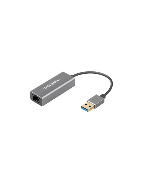 Natec Ethernet Adapter, Cricket USB 3.0, USB 3.0 to RJ45, Black, Natec, Ethernet Adapter Network Card, NNC-1924 Cricket USB 3.0