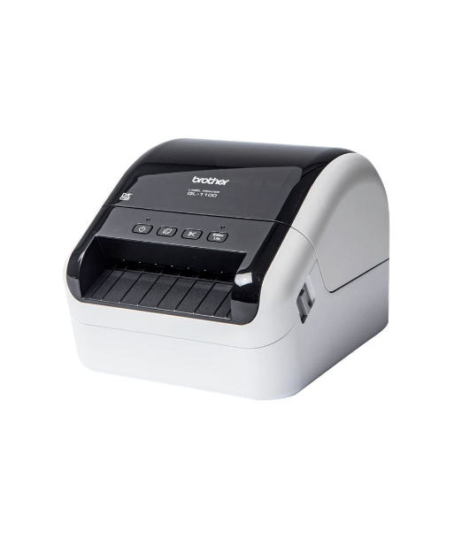 Brother QL-1100C, Thermal, Label Printer, Glossy Black/White