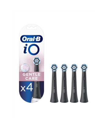 Oral-B, Toothbrush replacement, iO Gentle Care, Heads, For adults, Number of brush heads included 4, Number of teeth brushing