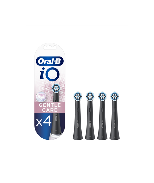 Насадки для зубной щетки Oral-B, iO Gentle Care, Heads, For adults, Number of brush heads included 4, Number of teeth
