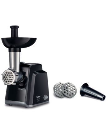 Мясорубка TEFAL, NE1088, Stainless Steel/Black, 300 W, Number of speeds 1, Throughput (kg/min) 1.7