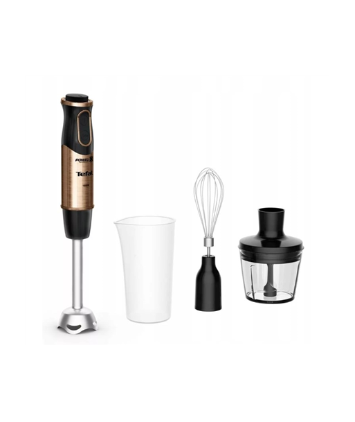 TEFAL, HB656G10, Hand Blender, 1000 W, Number of speeds 20, Black/Copper
