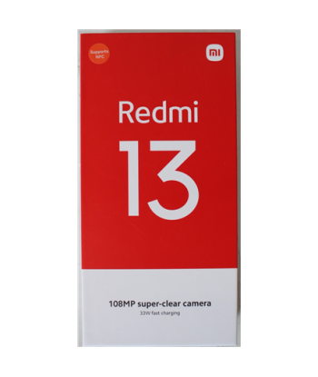 Xiaomi Redmi 13 6,79" 8 GB/256 GB Dual SIM nutitelefon, Midnight Black