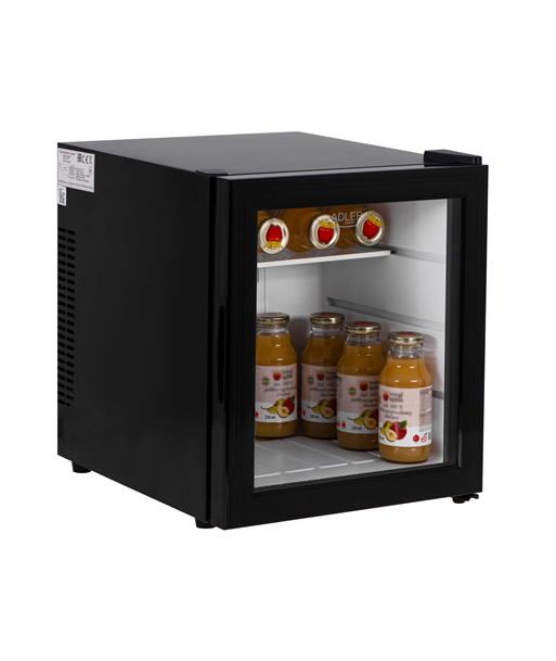 Adler, Thermoelecric Cooler, AD 8088, Energy efficiency class E, Free standing, Larder, Black