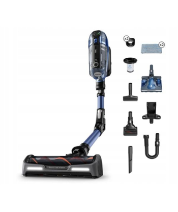 Tolmuimeja TEFAL, TY99C X-Force Flex 14.60 Aqua, Cordless operating, Handstick and Handheld, 32.4 V, Black/Blue, Warranty 24