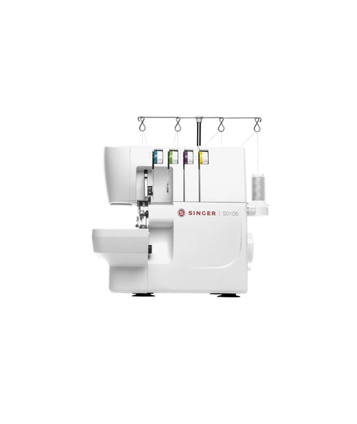 Singer, S0105, Overlock, Number of stitches 6, Number of buttonholes 0, White