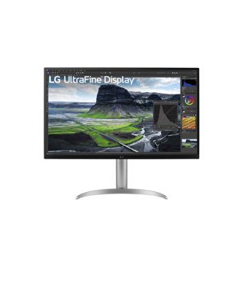 LG, 32UQ850V-W, 32", IPS, UHD, 16:9, 60 Hz, 5 ms, 3840 x 2160 pixels, 400 cd/m², HDMI ports quantity 2, Silver