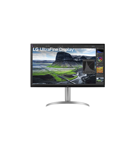 LG, 32UQ850V-W, 32", IPS, UHD, 16:9, 60 Hz, 5 ms, 3840 x 2160 pixels, 400 cd/m², HDMI ports quantity 2, Silver