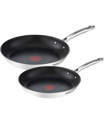 TEFAL, Pan set, Duetto+ G732S255, Frying, Diameter 24/28 cm, Halogen, induction, ceramic glass, gas, electric, Suitable for